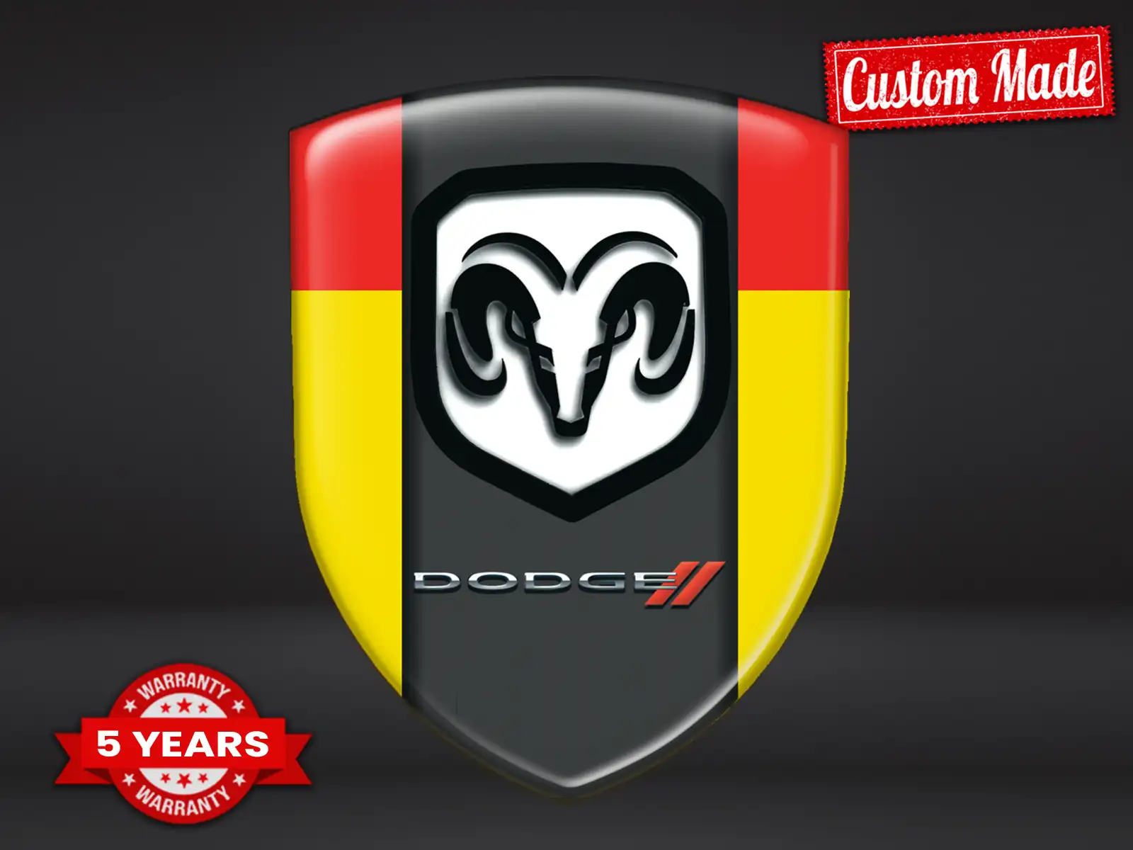 Dodge Familienaufkleber Robust Hochwertig Universal Auto